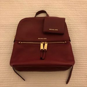 Michael Kors Backpack and Wallet Set